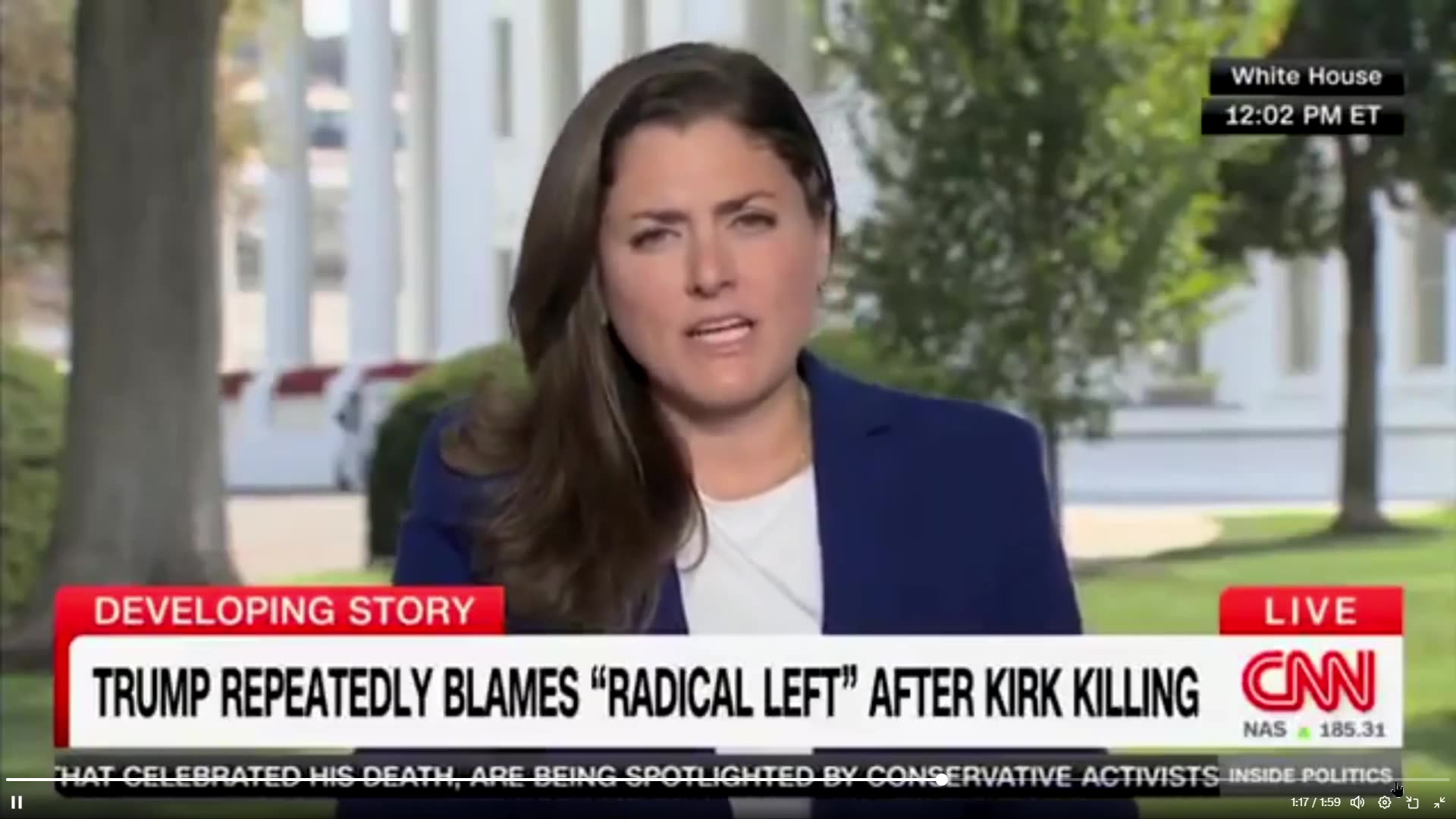 CNN is now blaming Trump for not uniting the country. This is fake news as usual