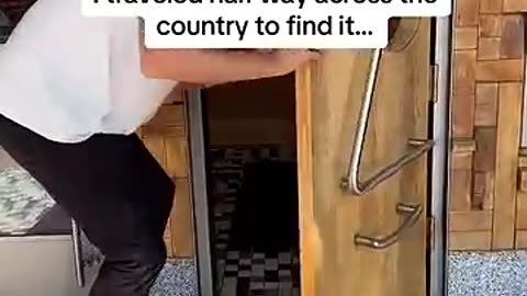 I got flushed down the World’s largest toilet!