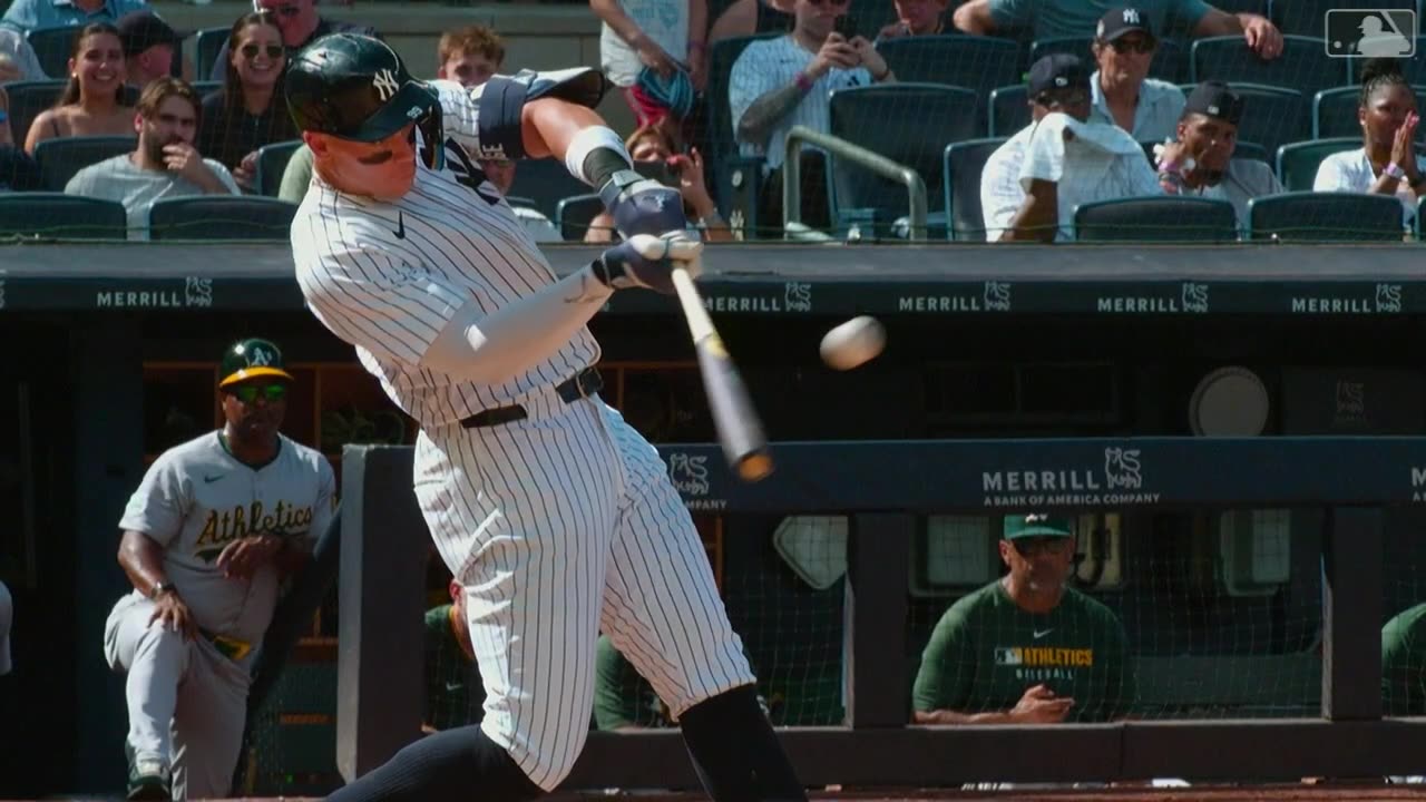 Aaron Judge se unió a la elite de Yankees de Nueva York