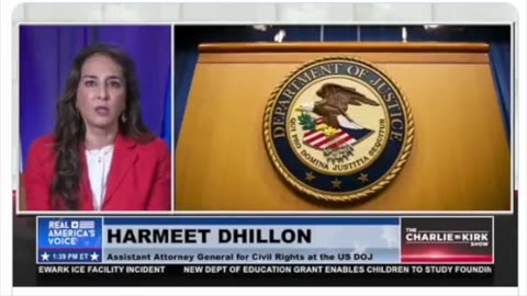 HARMEET DHILLON : From Weaponization of DOJ To Equal Law Enforcement For All Americans