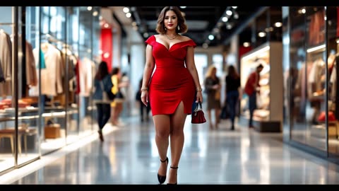 Stunning Curvy Models_ Beautiful Plus-Size Fashion in Motion 🥀