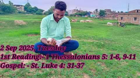 Catholic Daily Gospel and Reading in Hindi 2 September 2025 | Today's Bible Verse Aaj ka Susamachar