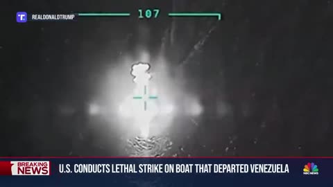 U.S. conducts strike on boat from Venezuela