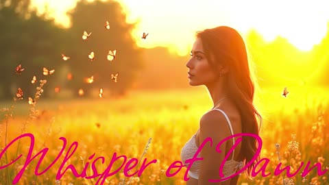 Electronic Music. Song Whisper of Dawn.