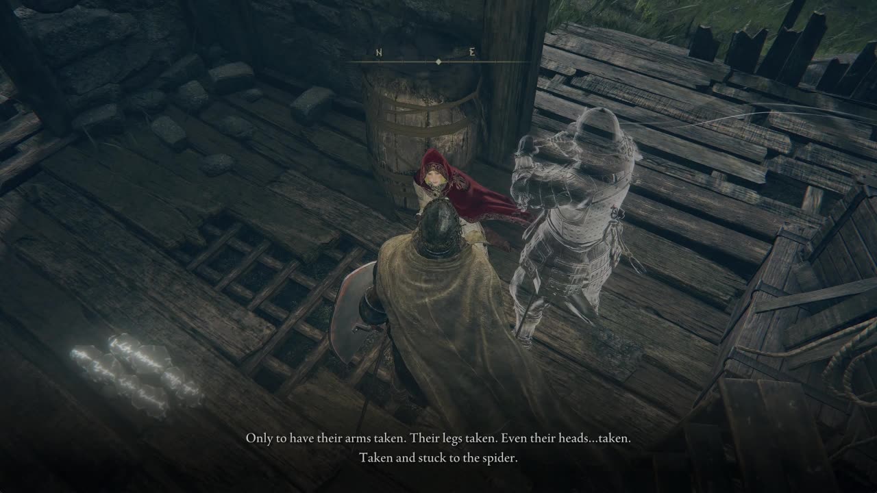 Elden Ring PC | Roderika first encounter dialogue, Sitting Sideways gesture & Spirit Jellyfish Ashes
