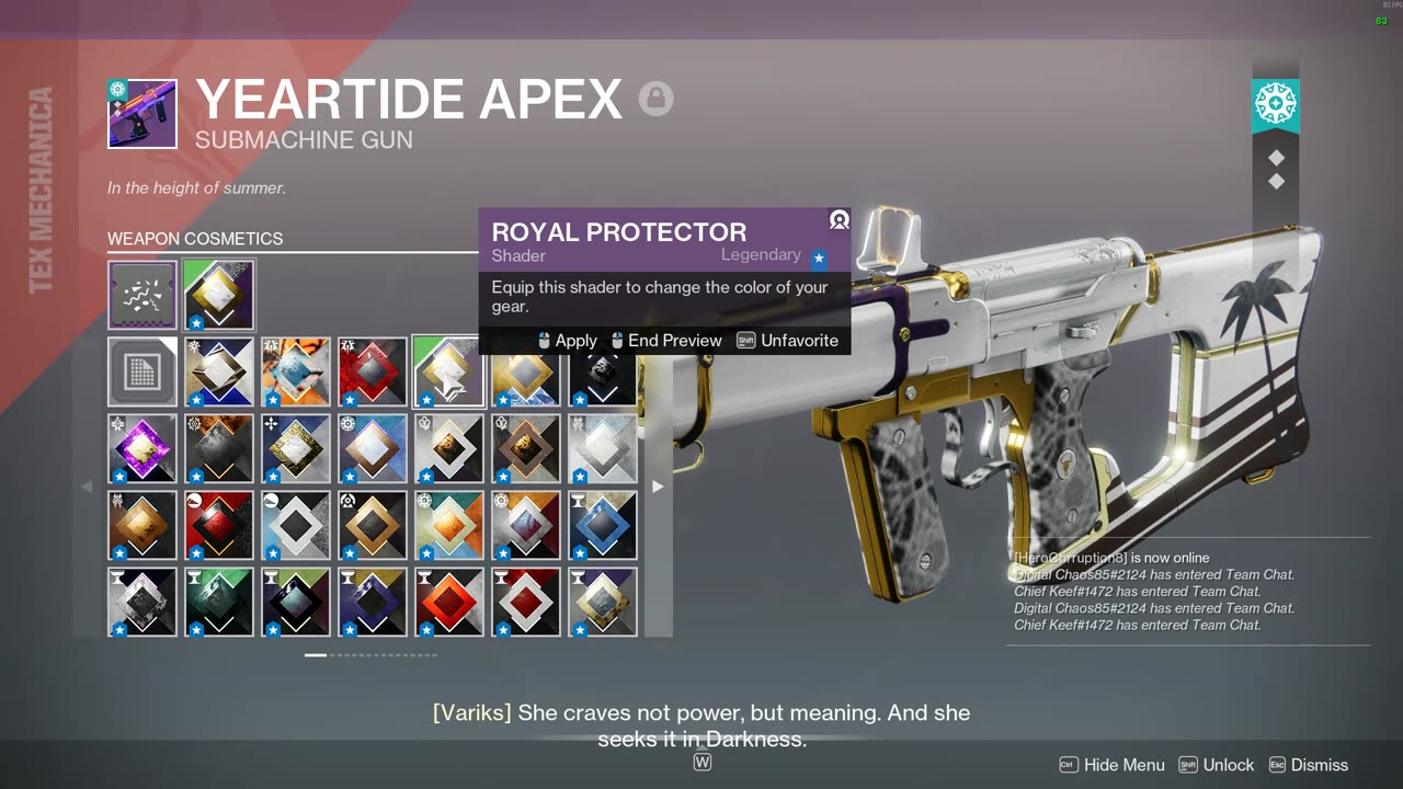 my name is VEALOT VEIL BREAKER FROST!