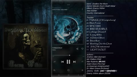 Swallow the Moon - Enemy Within album 2025©️