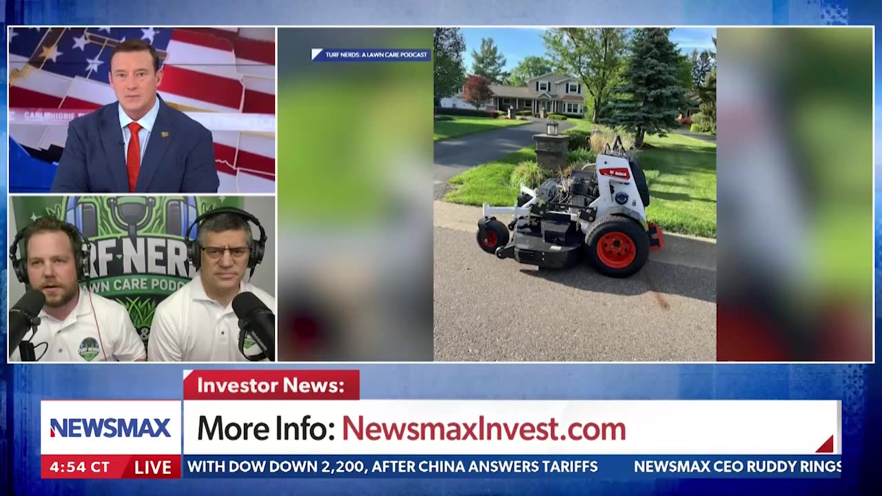 From Lawns to Liberty: Turf Nerds Join Carl Higbie Frontline on Newsmax
