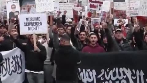 Muslim immigrants in Germany want an Islamic caliphate and Sharia law.
