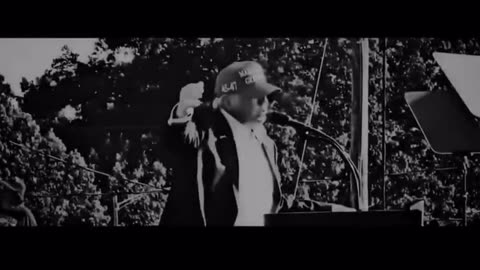 Only Trump would drop a video set to Alice In Chains.