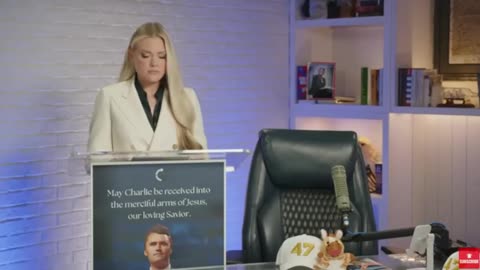 FULL VIDEO： Erika Kirk addresses the nation after the assassination of her husband