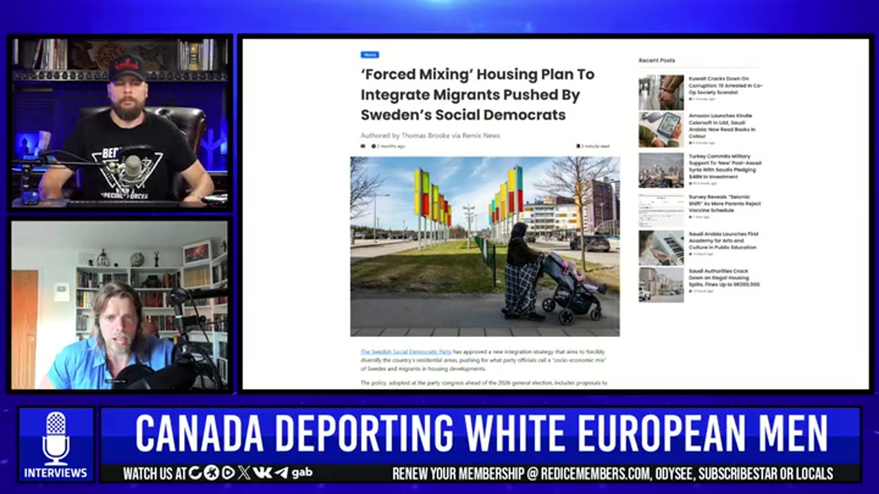 Canada Deporting White European Visitors
