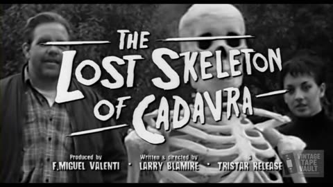 The Lost Skeleton of Cadavera - Vintage Trailer