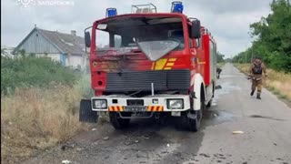🔥🇷🇺 Ukraine Russia War | Russian Forces Attack Firefighters in Zaporizzha | RCF