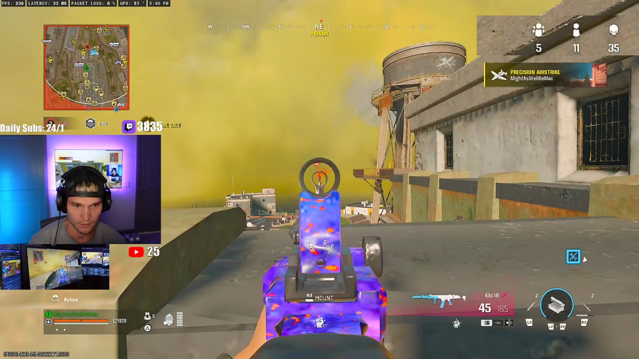 #1 Solo vs QUADS POV - 9.5 KD