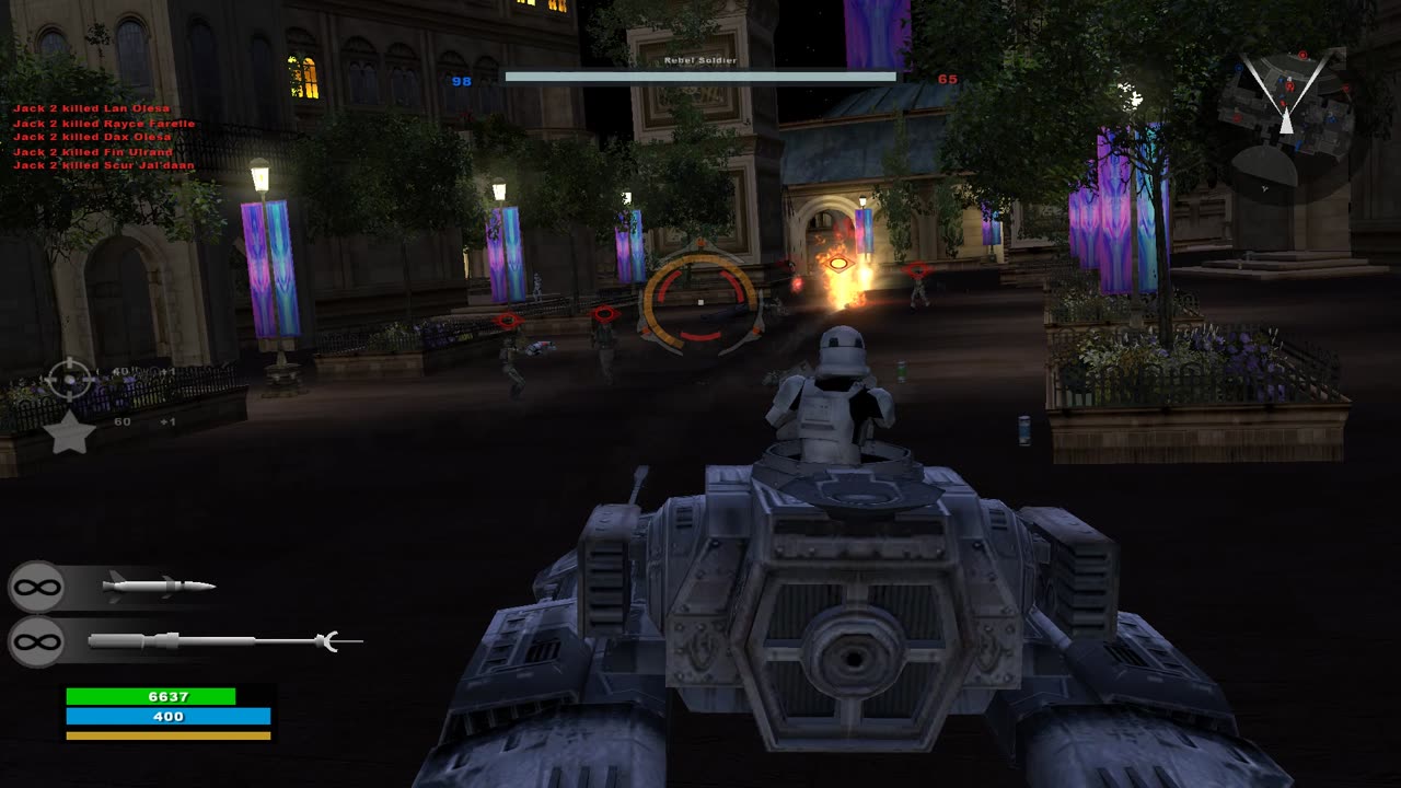 Star Wars Battlefront II 2005: Instant Action Conquest Naboo Empire Gameplay