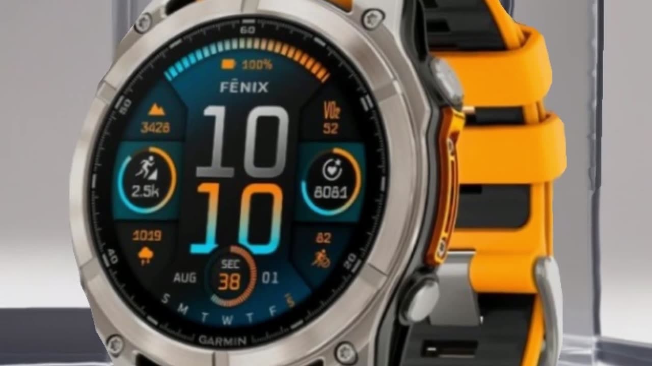 Garmin fēnix® 8 – 51 mm, AMOLED, Sapphire, Premium Multisport GPS Smartwatch