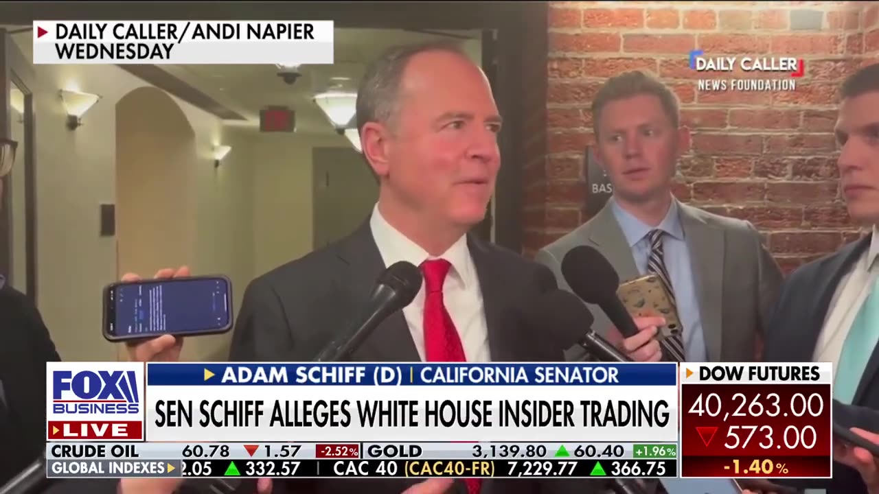 Sen. Adam Schiff accused of ‘fear-mongering, lies’ after accusing Trump of insider trading.