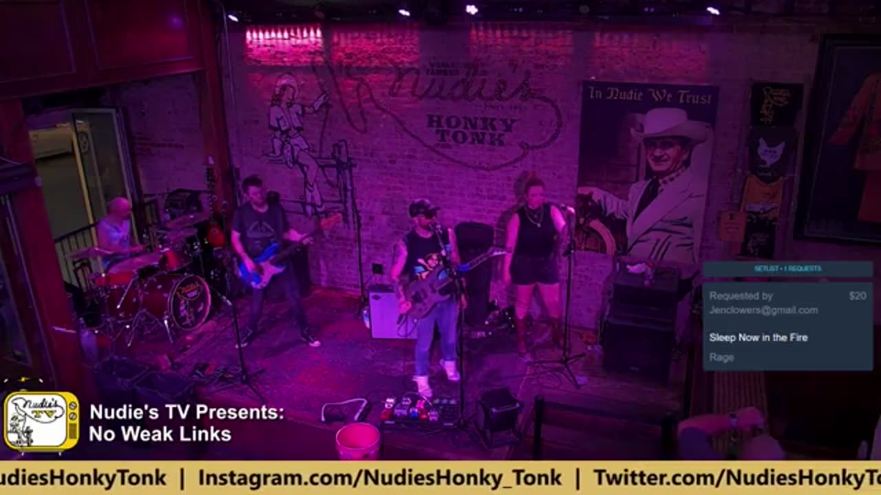 JULY 30 2021 LIVE AT NUDIE'S HONKY TONK BAR PART 2