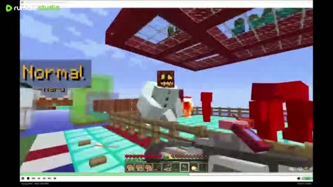 Mikey Noob Bridge VS JJ Pro Bridge Challenge! part 3