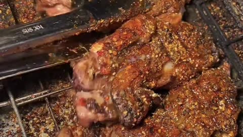 🔥 Mouth-Numbing Street Food Madness! Grilled Ribs, Chili Lava & Pork Bombs! 🌶️