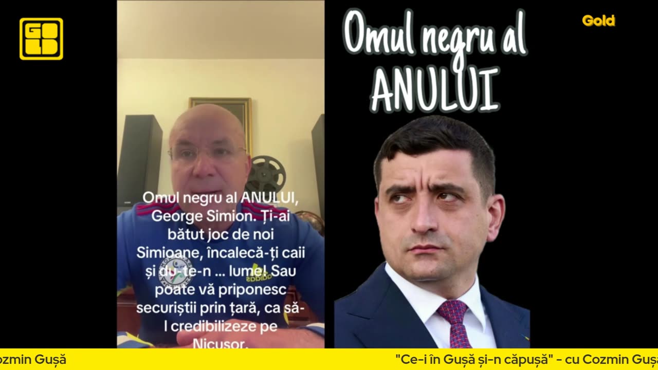 Omul negru al ANULUI, George Simion