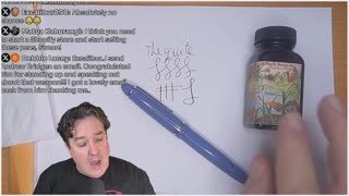 Fun With Fountain Pens - Majohn P136 and Noodler's Black Swan in Australian Roses