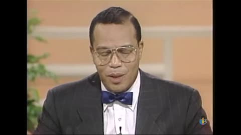 Minister Farrakhan on Donahue (1990) Caucasian Americans been feigning “White Fatigue” for decades!