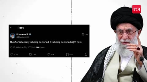 Zionist Enemy... : Iran Supreme Leader's Direct Message To Netanyahu After Missiles Bombard Israel