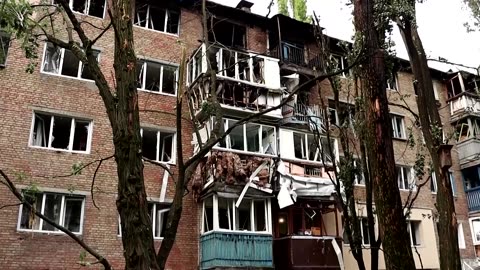 Kyiv officials say at least 15 hurt in 'massive' Russian bombardment