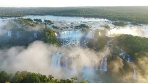Iguazú Falls Argentina – 1 Hour Calming Waterfall Sounds for Sleep & Stress Relief