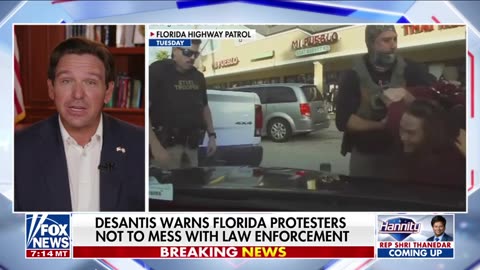 Gov DeSantis: Florida Is NOT Portland, Oregon
