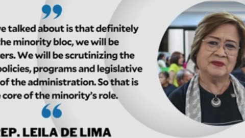 Rep. de Lima & Rep. Diokno, magiging bahagi ng House minority bloc ng 20th Congress