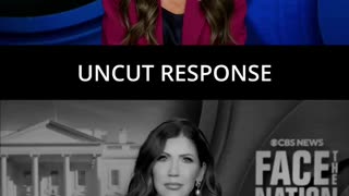Kristi Noem Accuses CBS Of Deceptively Editing 'Face The Nation' Interview