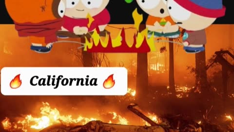8Kun & 8Chan ("Celebration 🎉 & Mockery over Destruction of California Being Burn Down by Wildfire)
