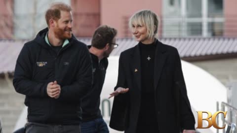 Prince Harry makes surprise visit to Ukraine to meet war victims