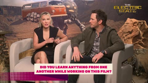 Electric State Cast Interview