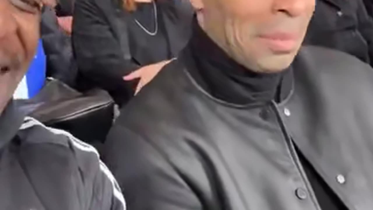 Terry crews attempts to recreate Thierry Henry's smirk lmao...