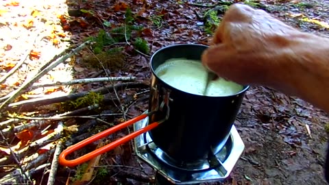 Hot tent camping 1/10-12/26 video 8: