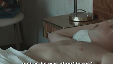 In order to prevent the man from violating her,the girl deliberately poops on the bed