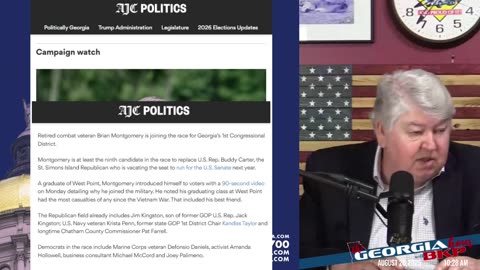 Dems Eye Taking Key Georgia Republican Senate Seat on Election Day!