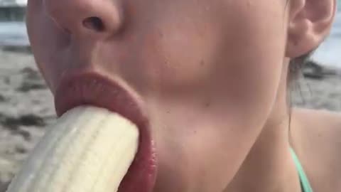 Cute girl fashion est banana