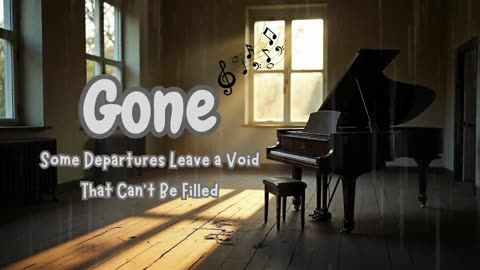 Gone: A Melody of Loss and Longing 🌫️🎶💔