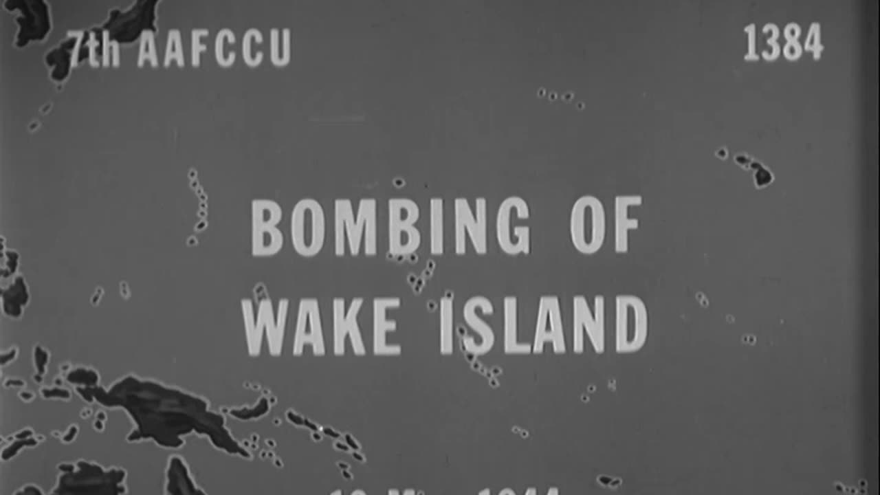 BOMBING OF WAKE ISLAND - BOMBING OF WAKE ISLAND - 111-adc-10488
