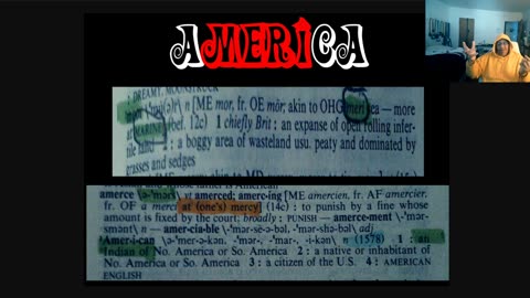 Here is some etymological information on the connection between the words moor and America.