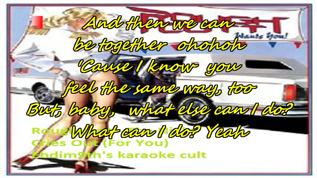 Rough Cutt - The Night Cries Out [For You] {whole lotta karaoke}