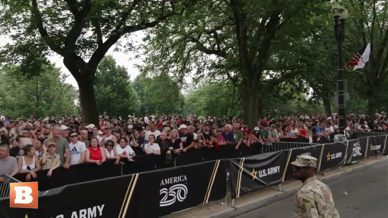 LIVE: President Trump Holds Parade Honoring the U.S. Army's 250th Birthday...