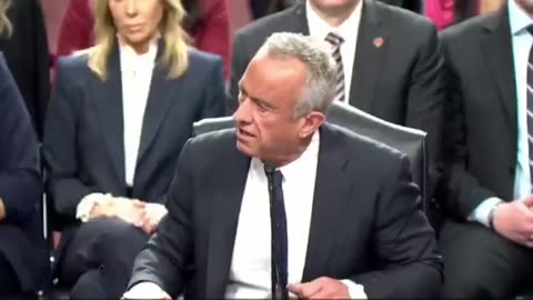 Senator Traitor Tillis asks RFK Jr if he is a conspiracy theorist... RFK Jr - BAM