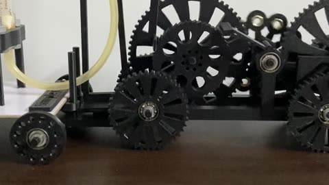🤯🚗 Watch a 3D-Printed Marble Stirling Engine Car Move Step by Step! | FeedMyCuriosity