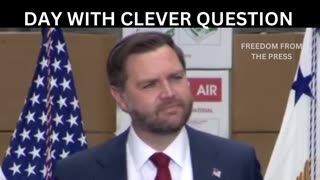 WATCH: JD Vance Turns the Tables on Lying, Woke Reporter in Epic Fashion